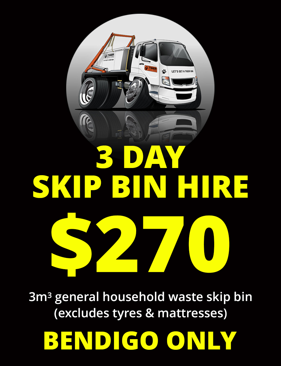 Contact Details for Tiger Bin Hire & Leave A Message